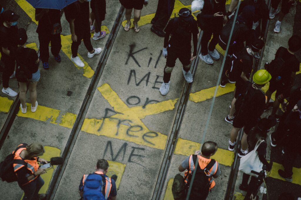 protests in Hong Kong